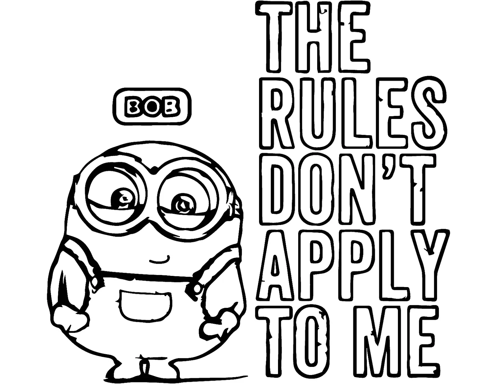 Minion Ausmalbilder 112