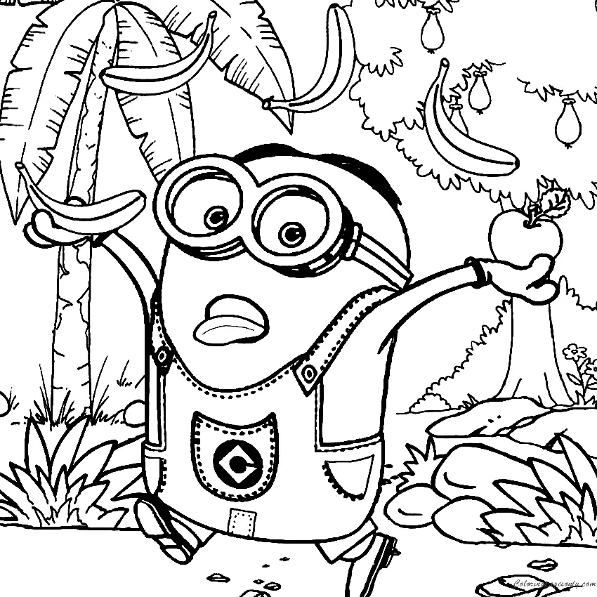 Minion Ausmalbilder 113