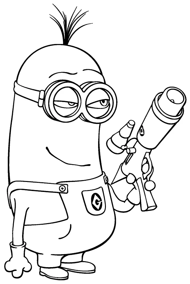 Minion Ausmalbilder 125