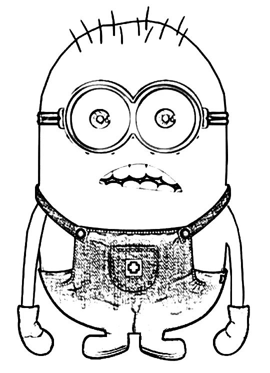Minion Ausmalbilder 131