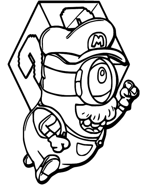 Minion Ausmalbilder 139