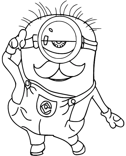 Minion Ausmalbilder 146
