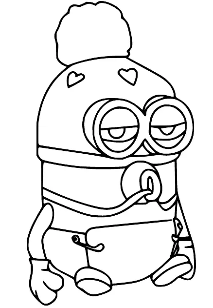 Minion Ausmalbilder 148