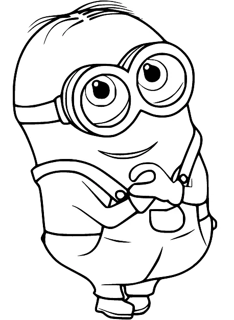 Minion Ausmalbilder 149