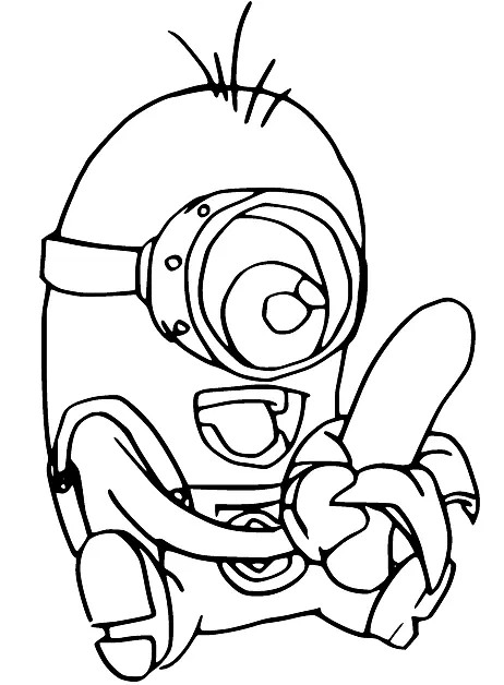 Minion Ausmalbilder 151