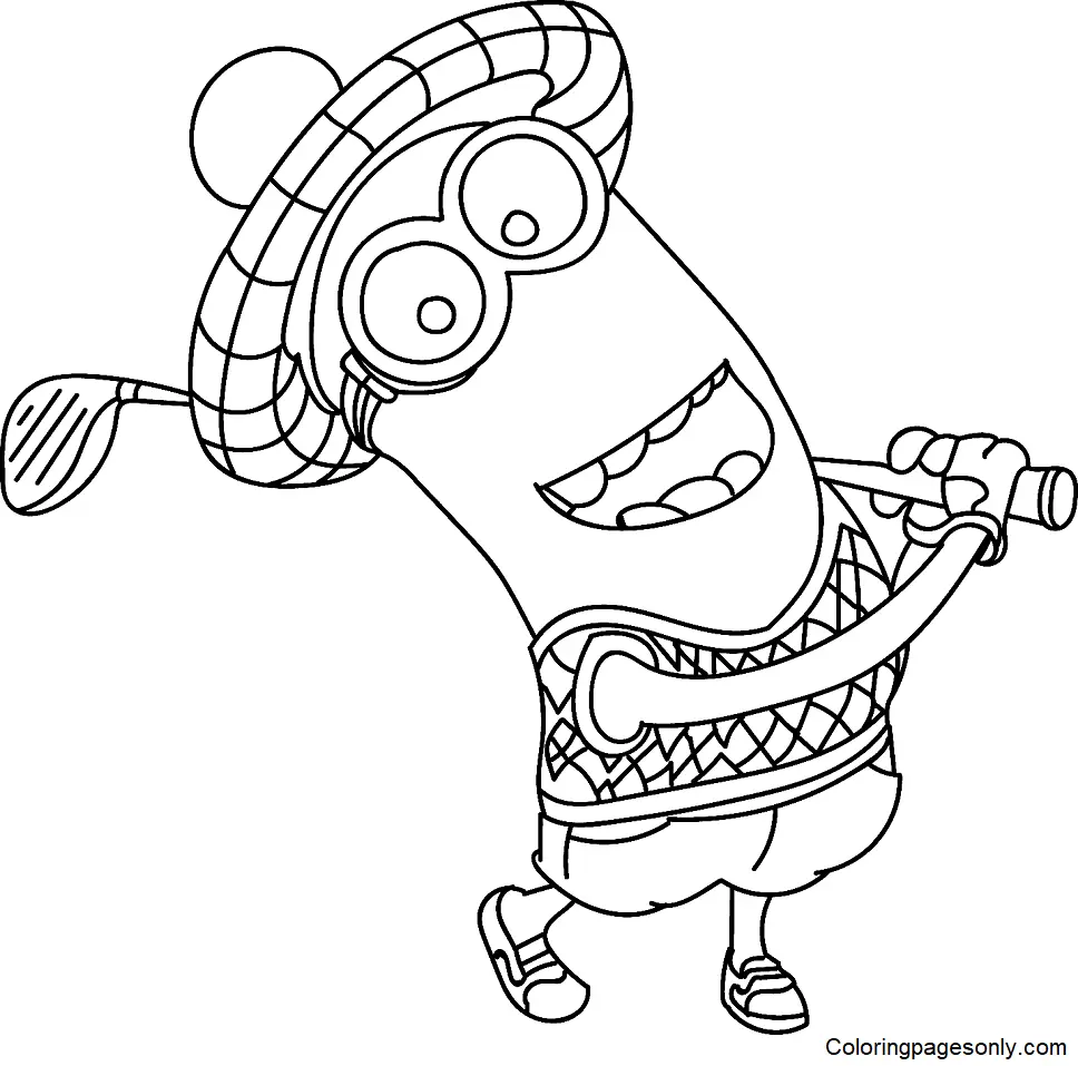 Minion Ausmalbilder 18