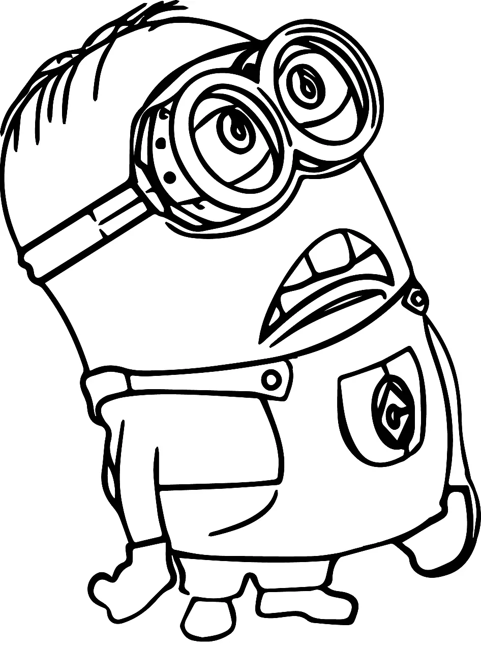 Minion Ausmalbilder 25
