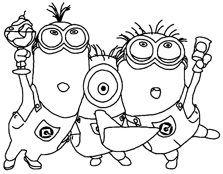 Minion Ausmalbilder 36