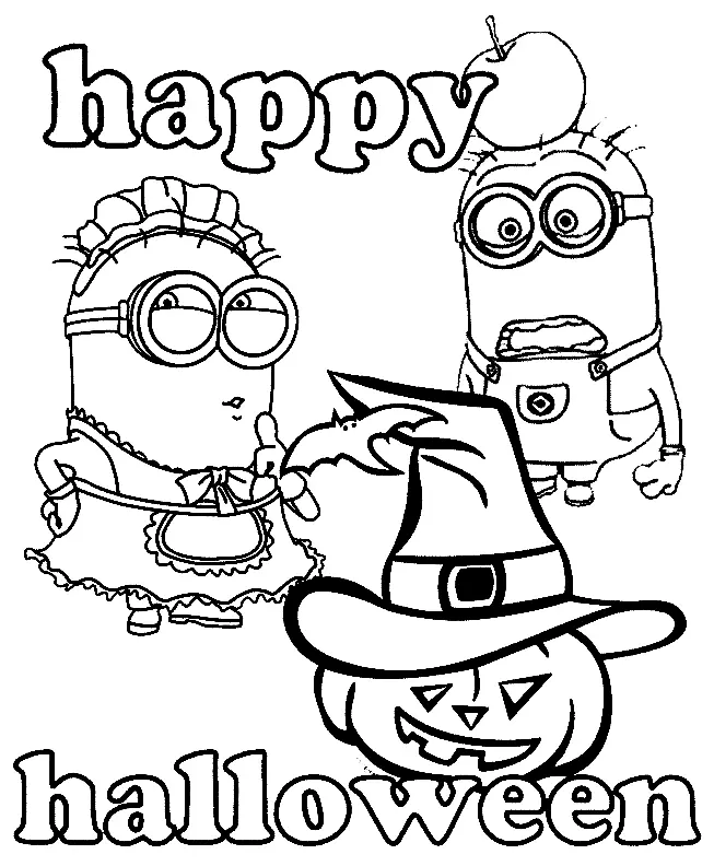 Minion Ausmalbilder 40