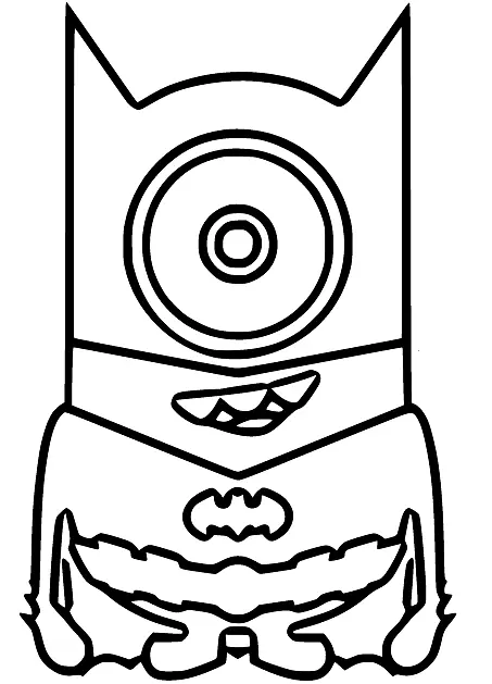 Minion Ausmalbilder 43