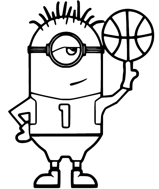 Minion Ausmalbilder 60