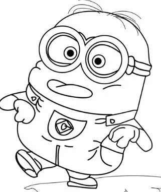 Minion Ausmalbilder 7