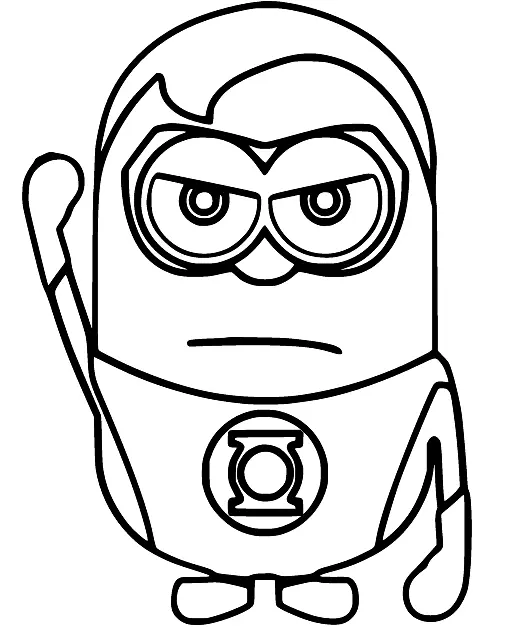Minion Ausmalbilder 74