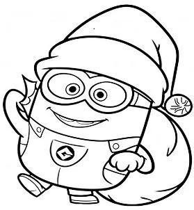 Minion Ausmalbilder 8