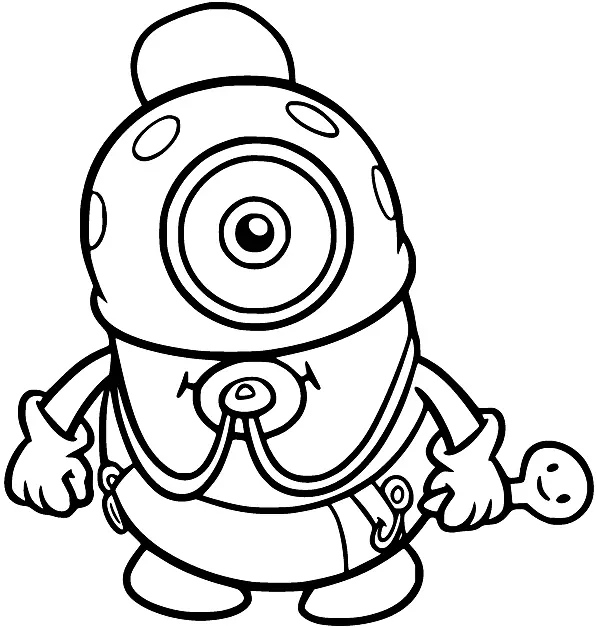 Minion Ausmalbilder 86