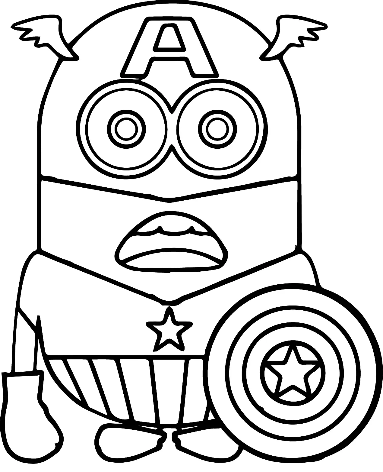 Minion Ausmalbilder 9