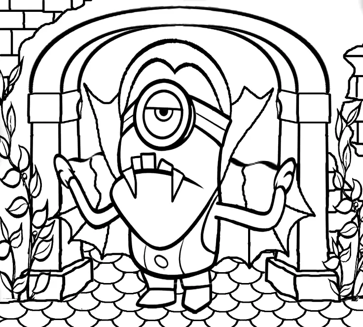 Minion Ausmalbilder 97