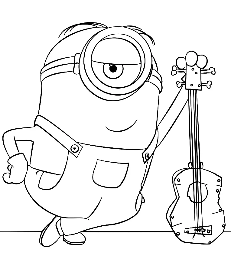 Minion Ausmalbilder 99