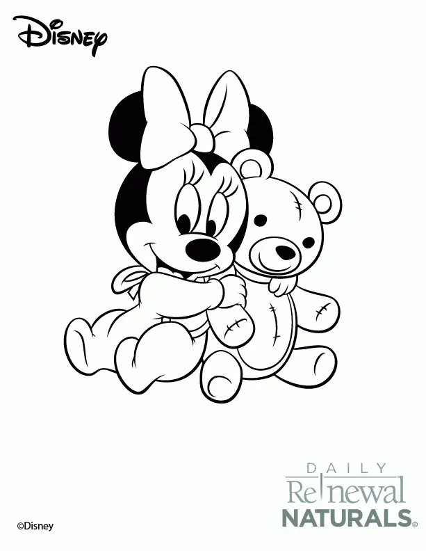 Minnie Mouse Para Colorear 109