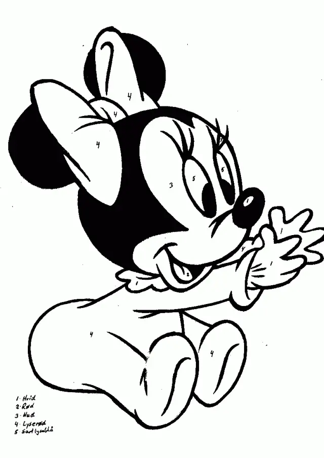 Minnie Mouse Para Colorear 138