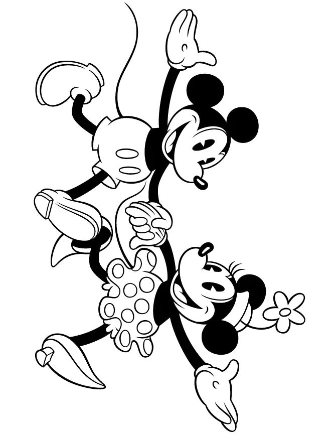 Minnie Mouse Para Colorear 78
