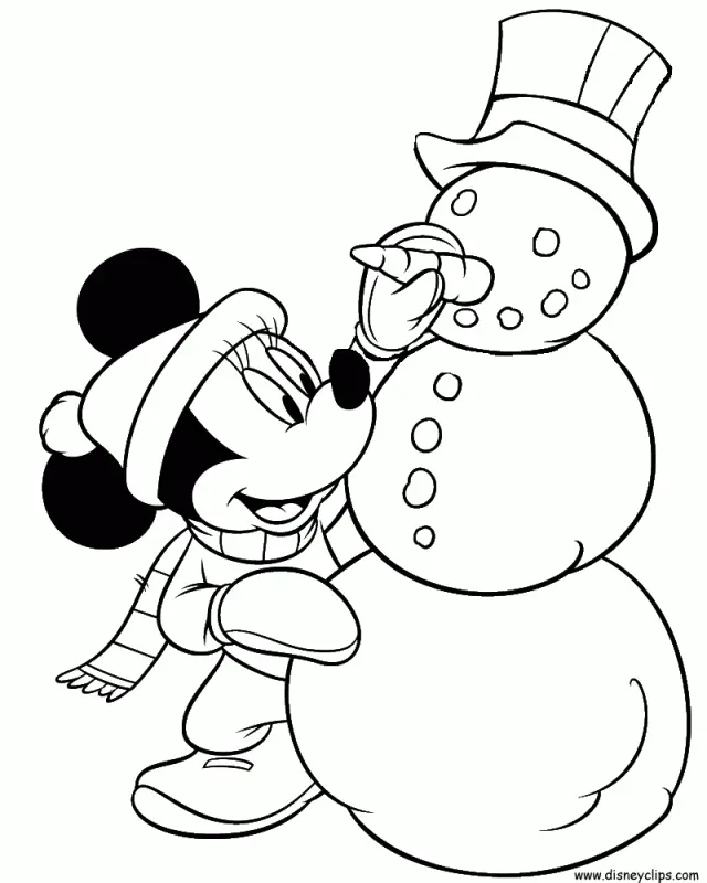 Minnie Mouse Para Colorear 85