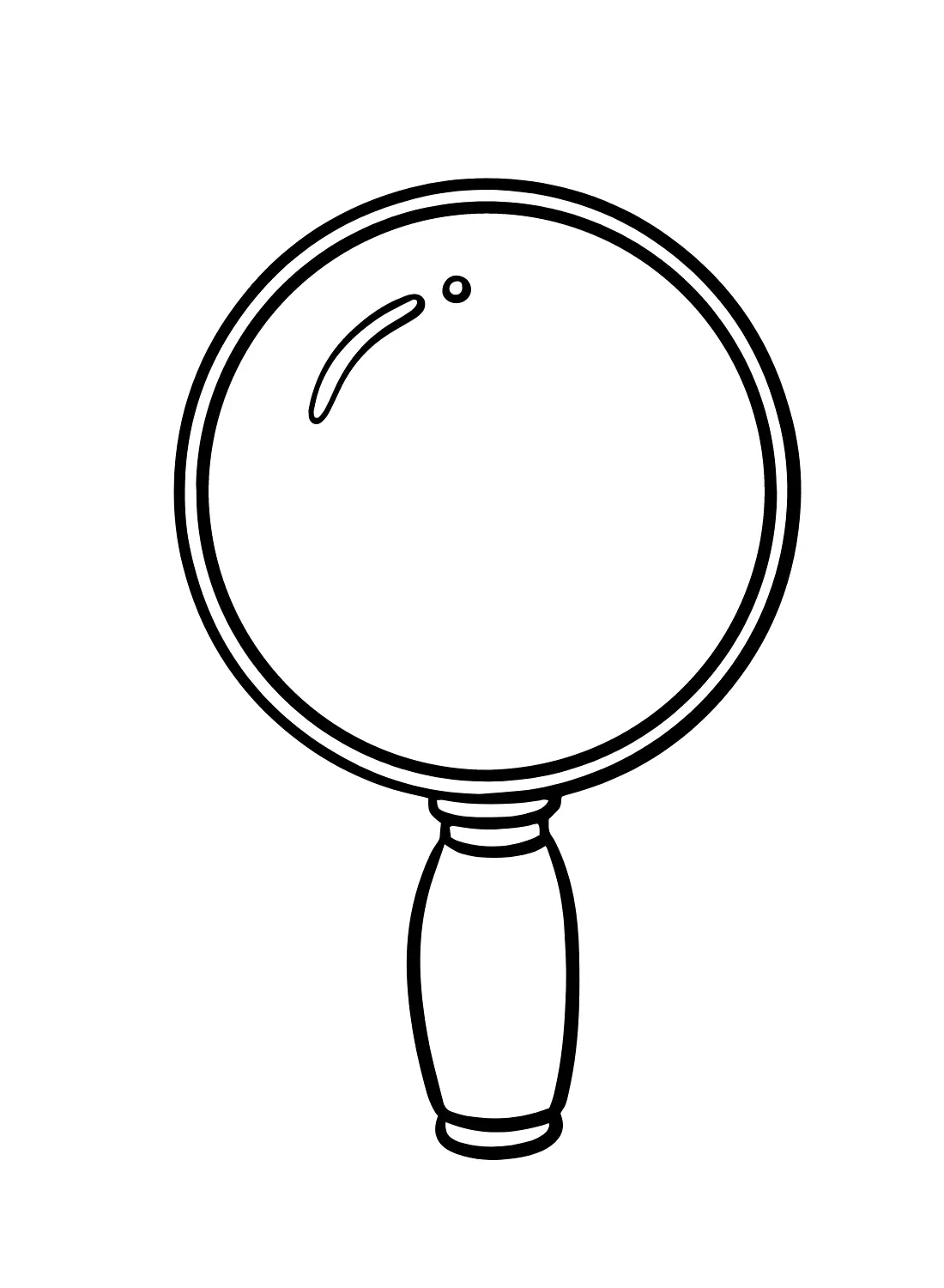 Espejo Para Colorear 8