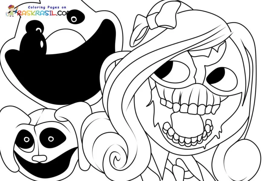 Miss Delight Coloring Pages 7