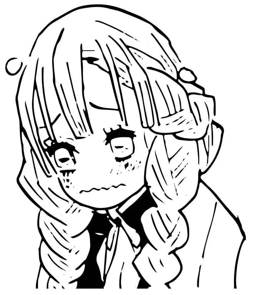 Mitsuri Kanroji Para Colorear 34