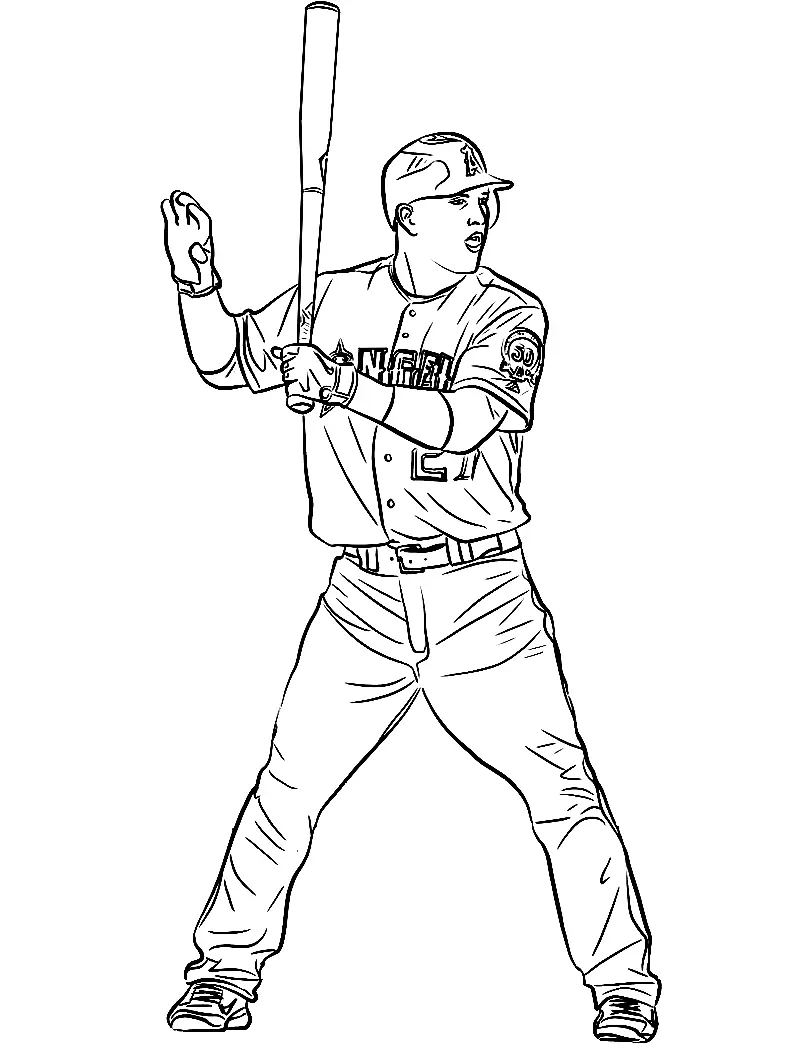 MLB Coloring Pages 18