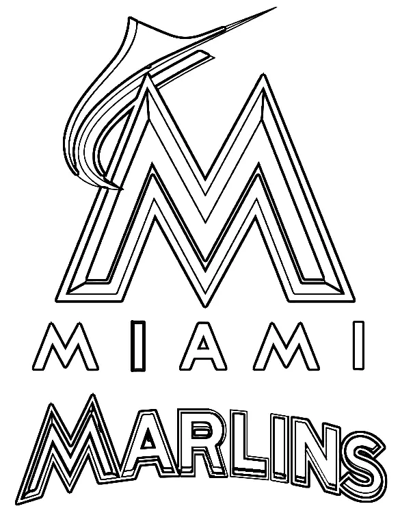 MLB Coloring Pages 22