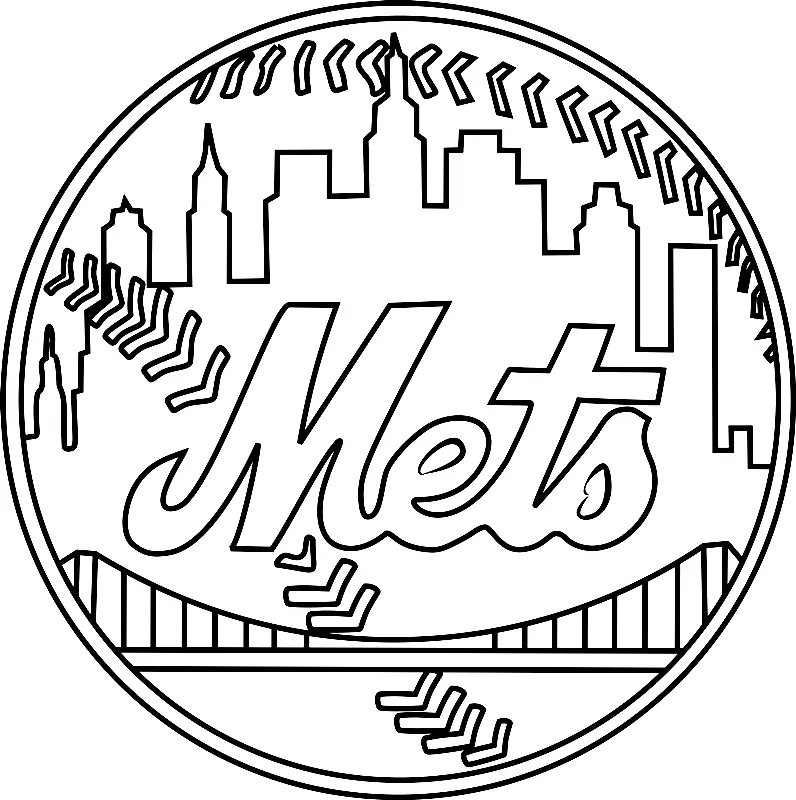 MLB Coloring Pages 24