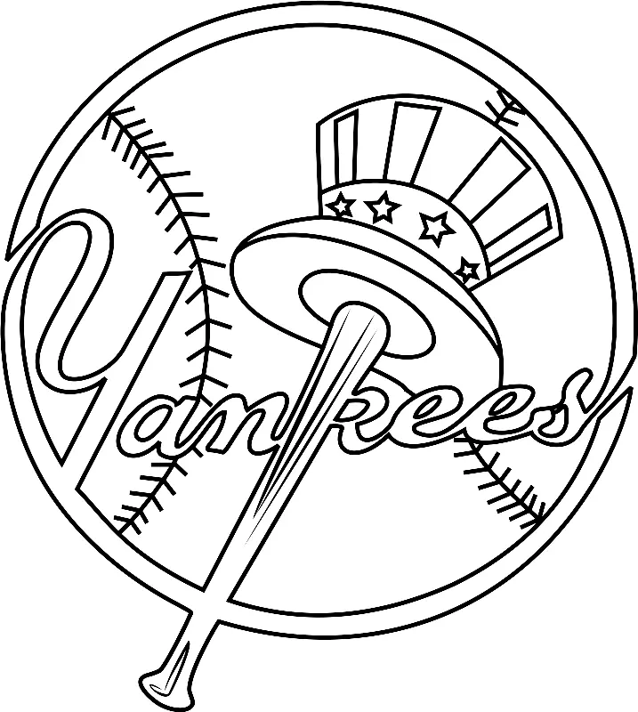 MLB Coloring Pages 7