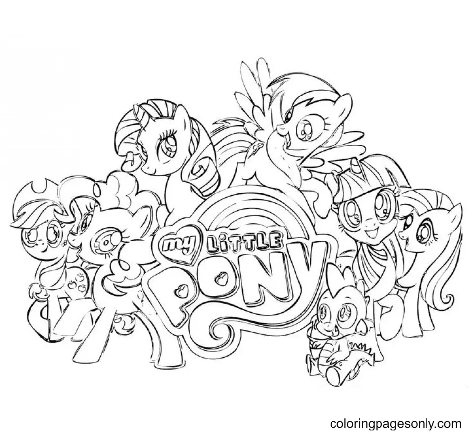 MLP Ausmalbilder 115