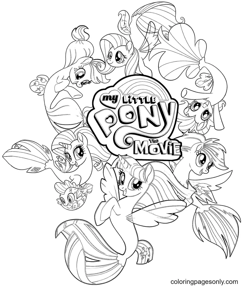 MLP Ausmalbilder 59