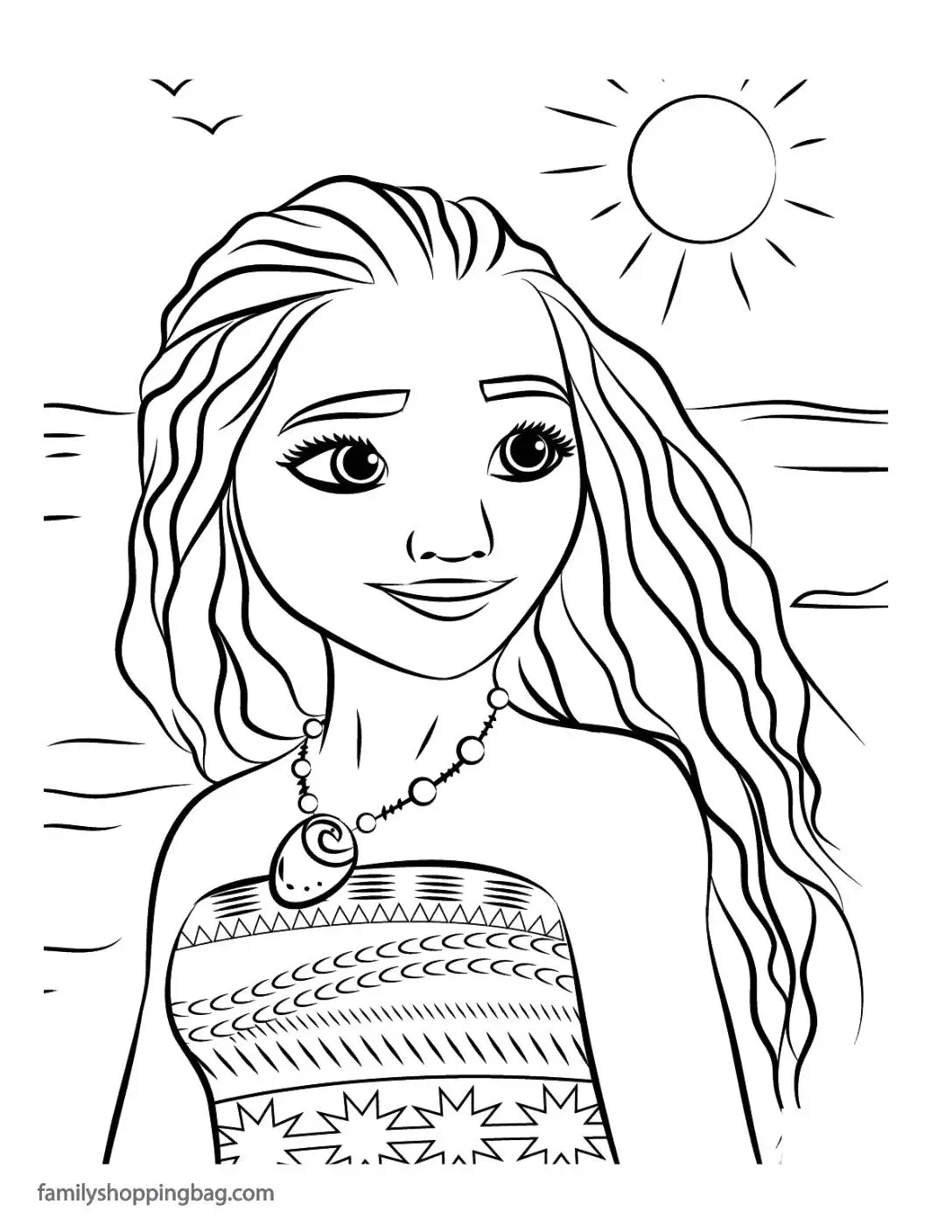 Moana 2 Para Colorear