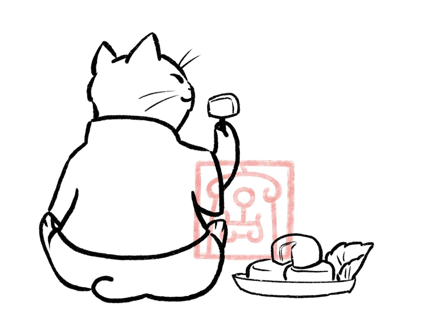 Mochi Coloring Pages 19