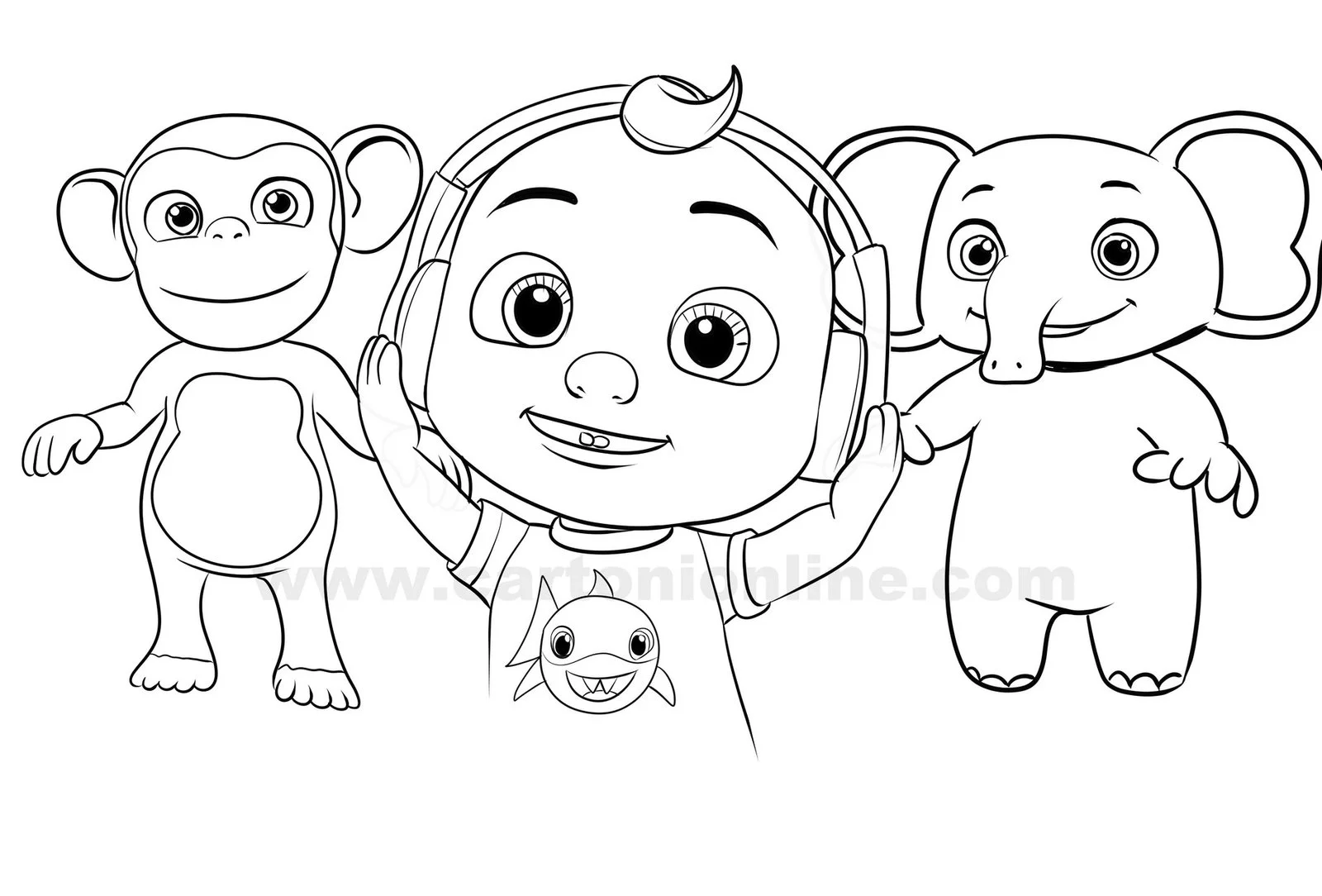 Mochi Coloring Pages 24