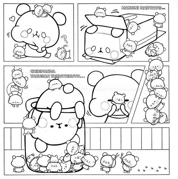 Mochi Coloring Pages 27