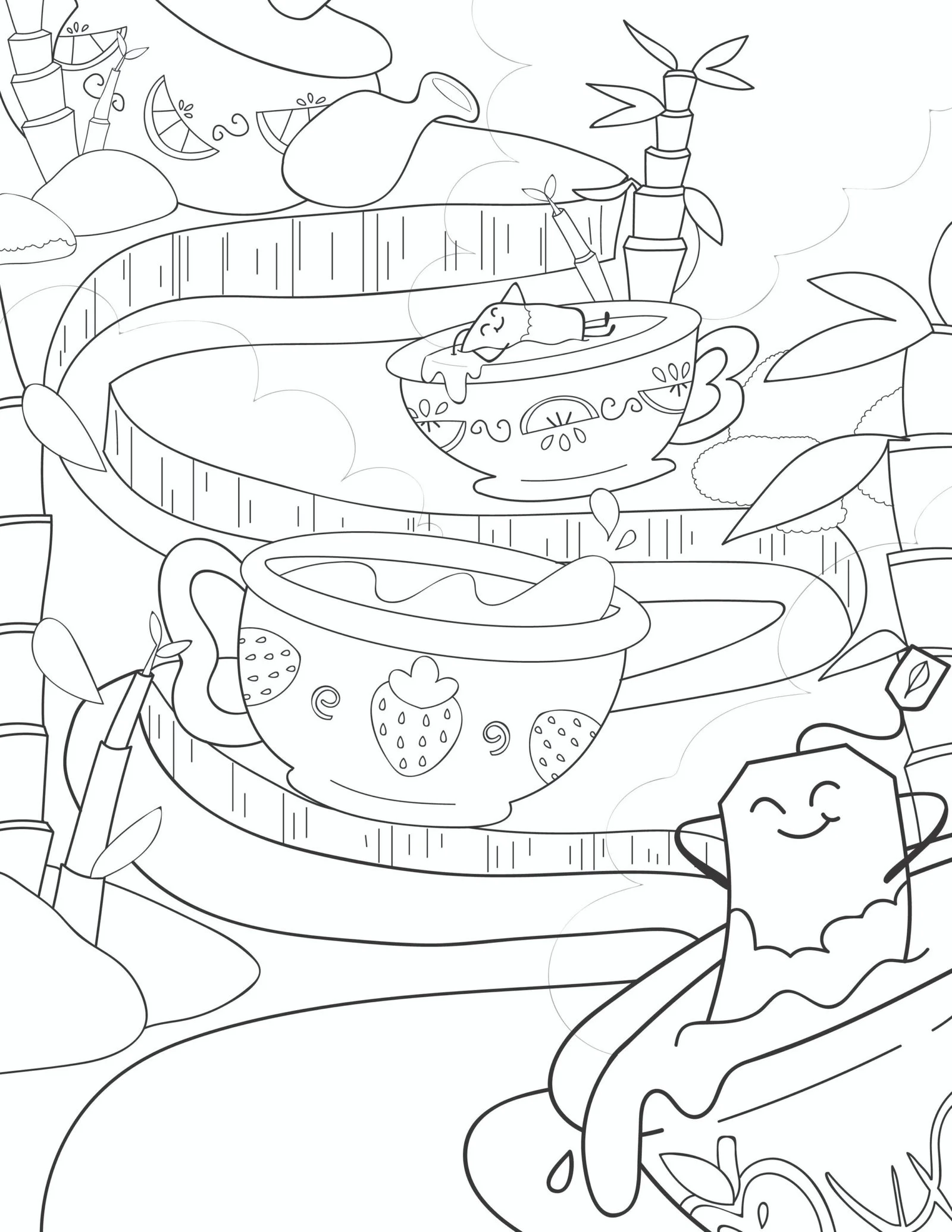 Mochi Coloring Pages 36