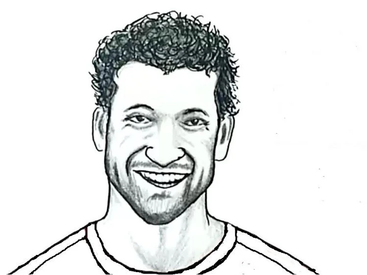 Mohamed Salah Ausmalbilder 15