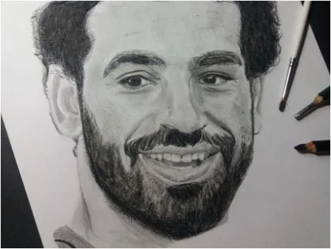 Mohamed Salah Ausmalbilder 18