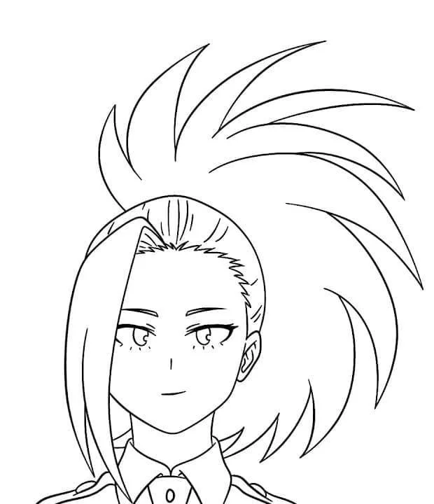 Momo Yaoyorozu Ausmalbilder 22