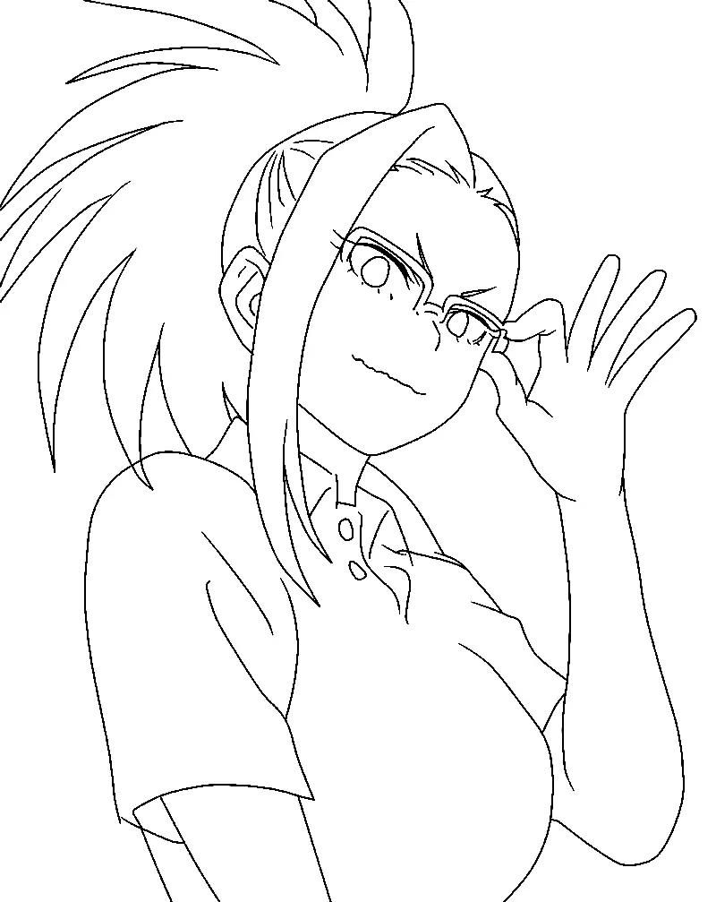 Momo Yaoyorozu Ausmalbilder 31
