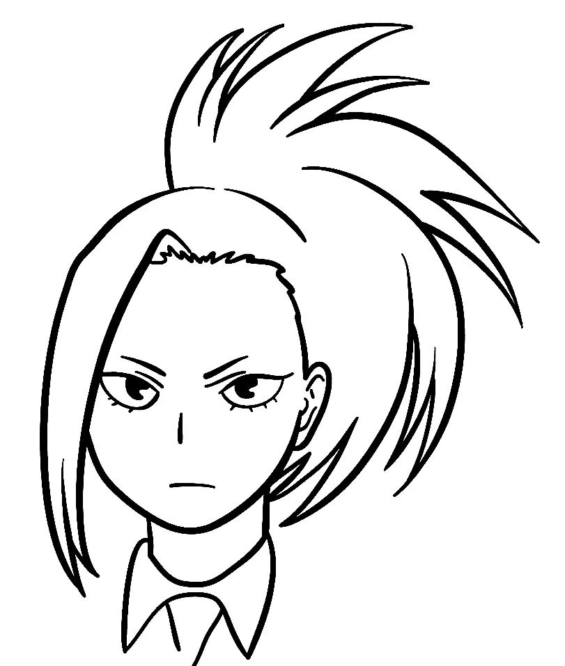 Momo Yaoyorozu Ausmalbilder 36