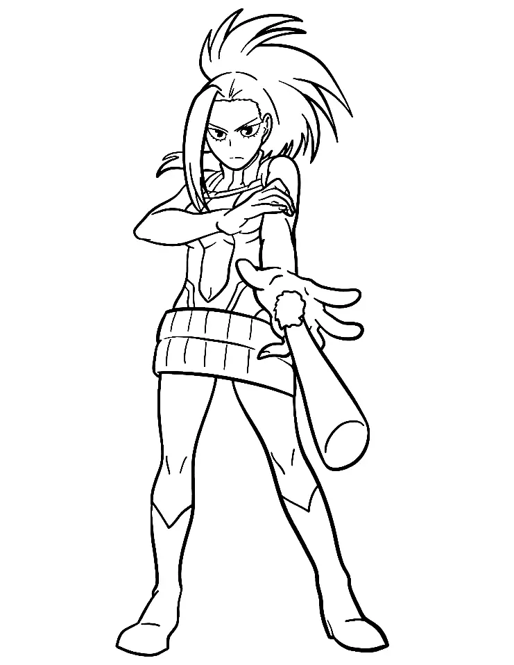 Momo Yaoyorozu Ausmalbilder 51