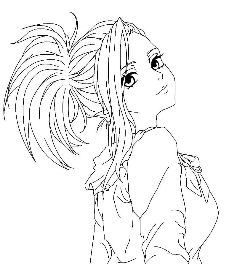 Momo Yaoyorozu Ausmalbilder 8