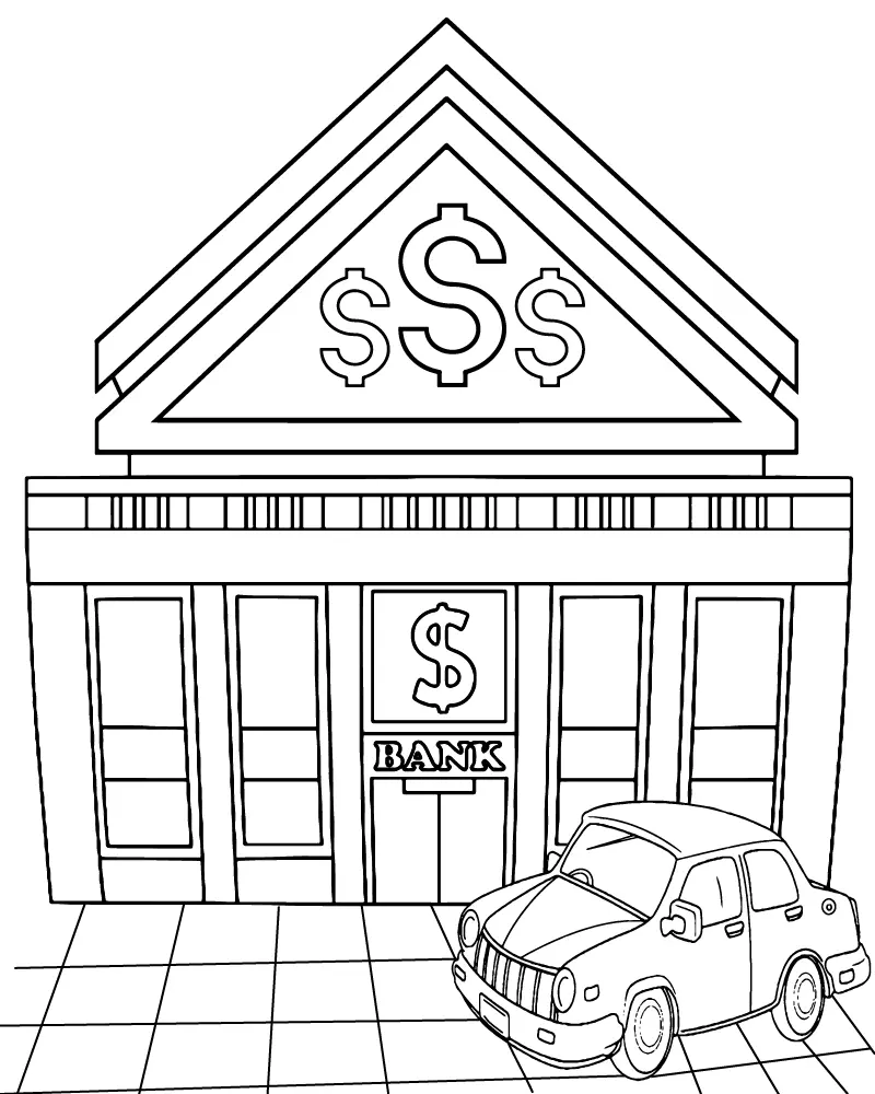 Dinero Para Colorear 2