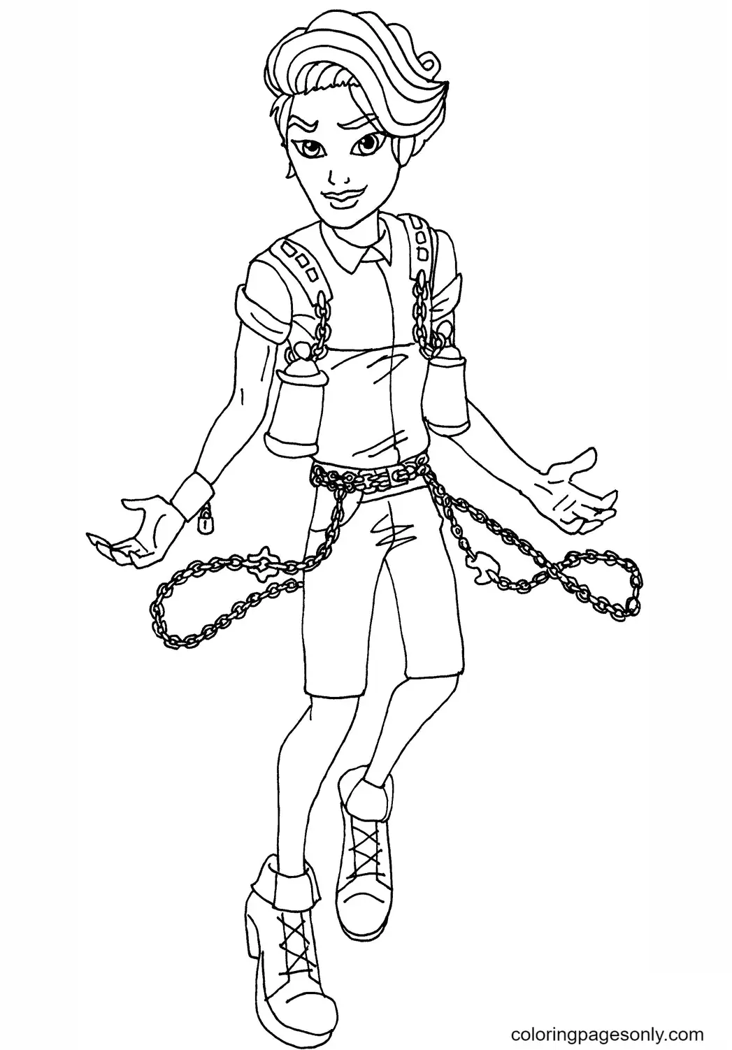 Monster High Coloring Pages 32