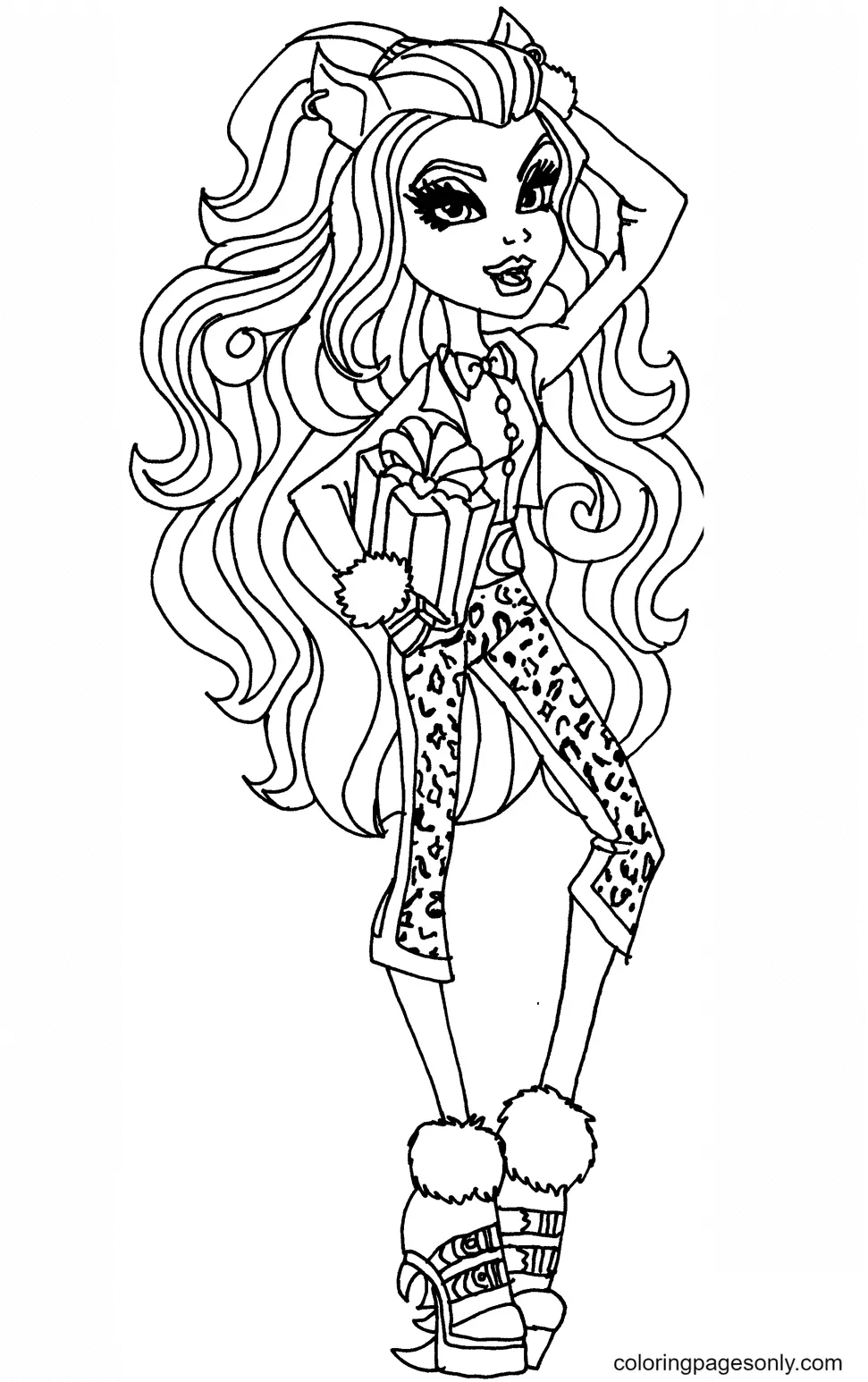 Monster High Coloring Pages 6
